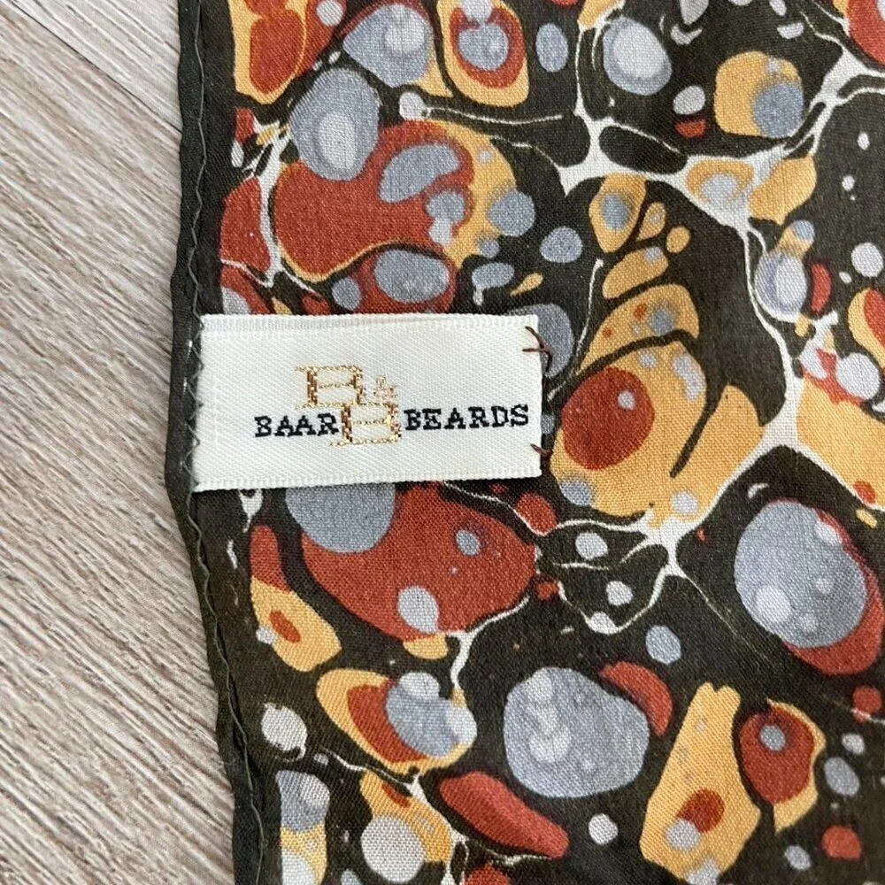 Vintage Baar Beards Bag Scarf